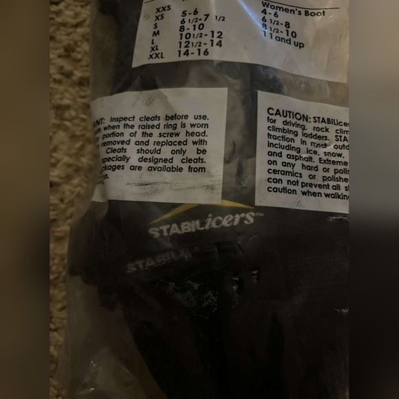 NEW! STABILlicers Sure-Fraction Snow Tires Size M Unisex - Picture 12 of 13